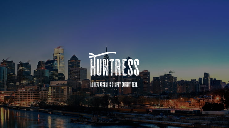 Huntress Font