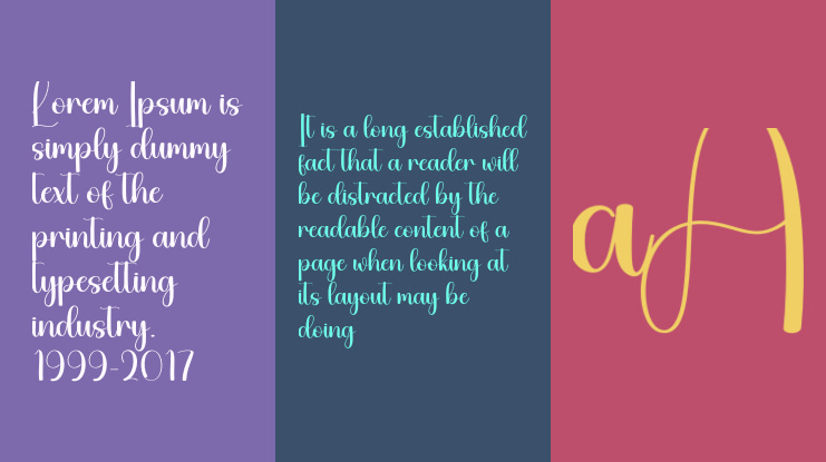 Justify Font