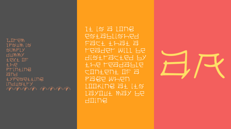 FTKakuji - FREE Font