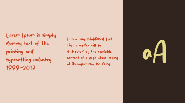 brown cheese Font