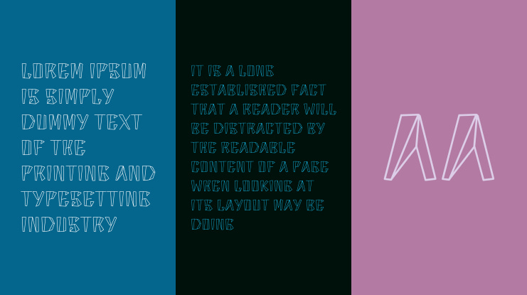 Fractal Font