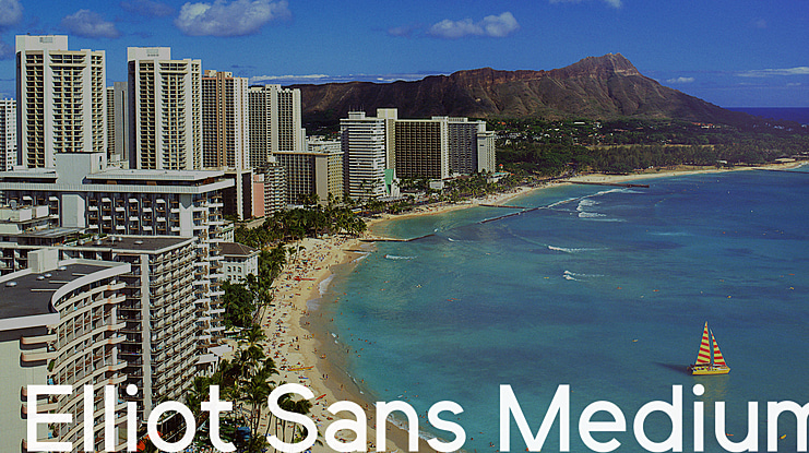 Elliot Sans Medium Font Family