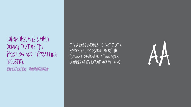 HF Parunk - Free Font