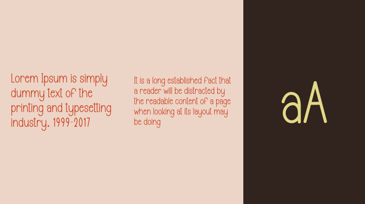 Beach Cocolate Font