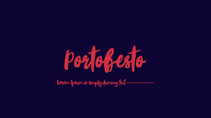 Portobesto Font