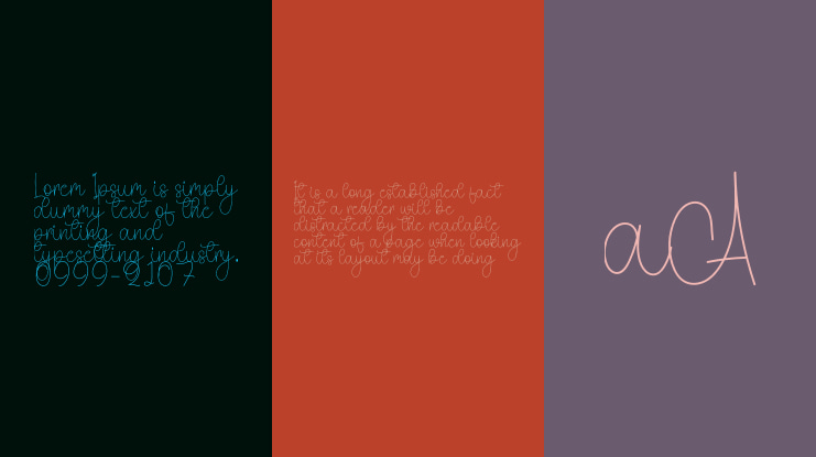 Angela Calligraphy Font