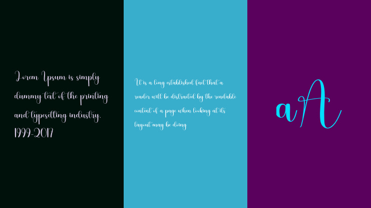 Christmas Waterfall Font