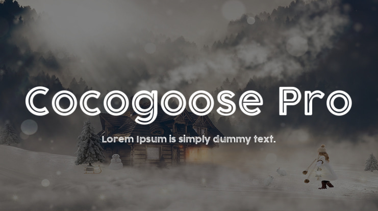 Cocogoose Pro Font Family
