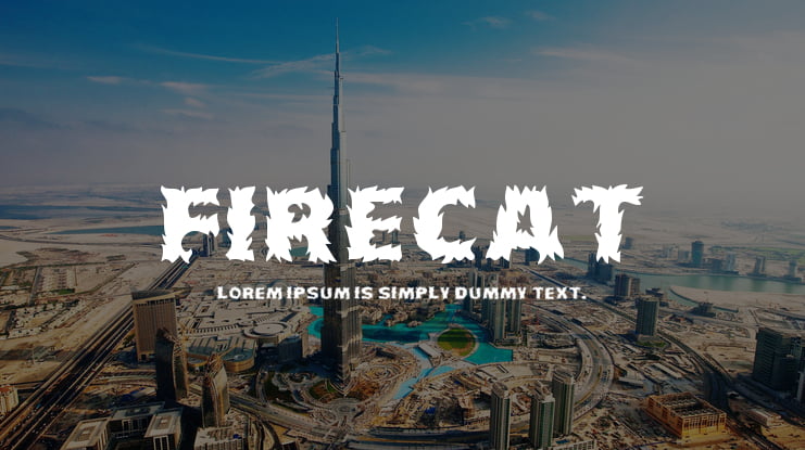 Firecat Font