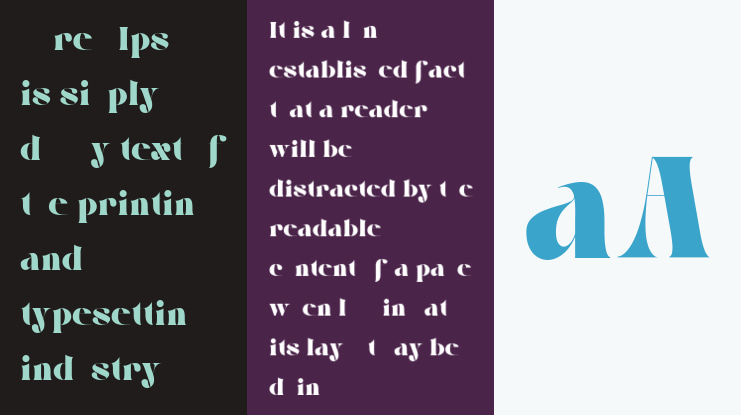 Alesana Atelier Font