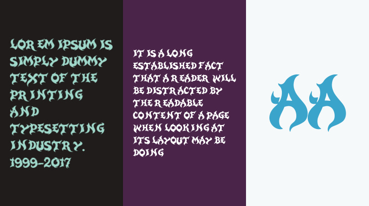 Monst Tagger Font