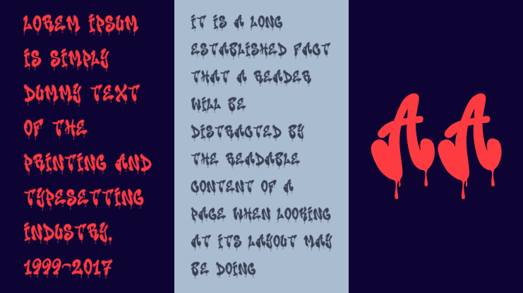Boogie Blast Drip Font Family