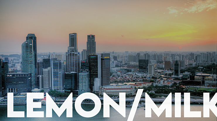 Lemon/Milk Font Family