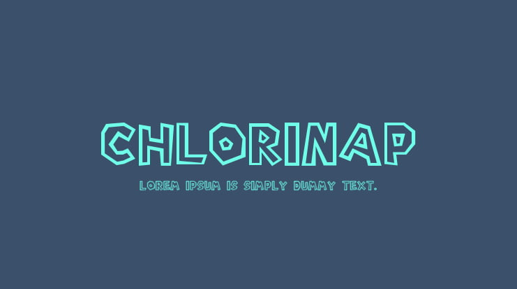 Chlorinap Font Family