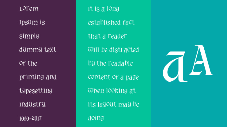 Black Morgana Font