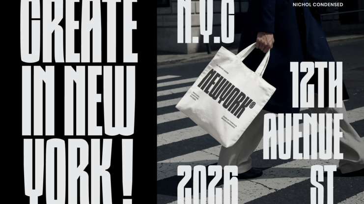 Nichol Condensed Font