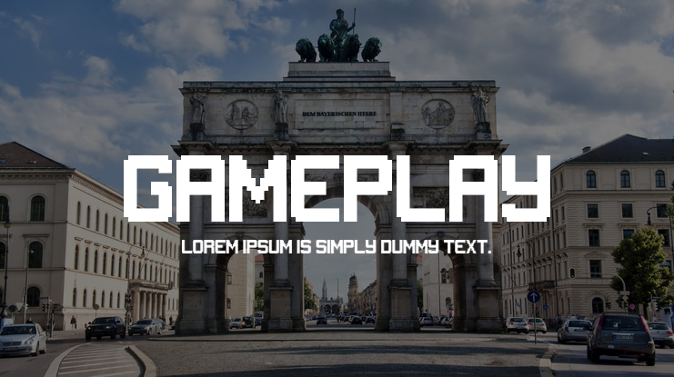 Gameplay Font