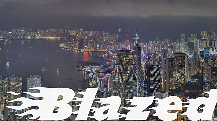 Blazed Font