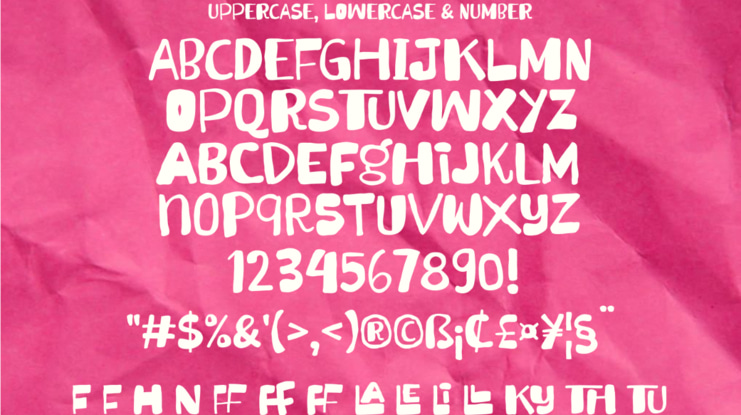 Angellin Freaky Font