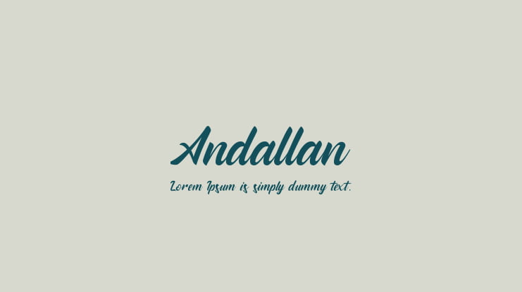 Andallan Font