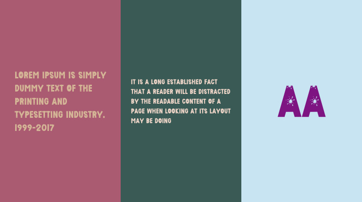 Scatter Brush Font