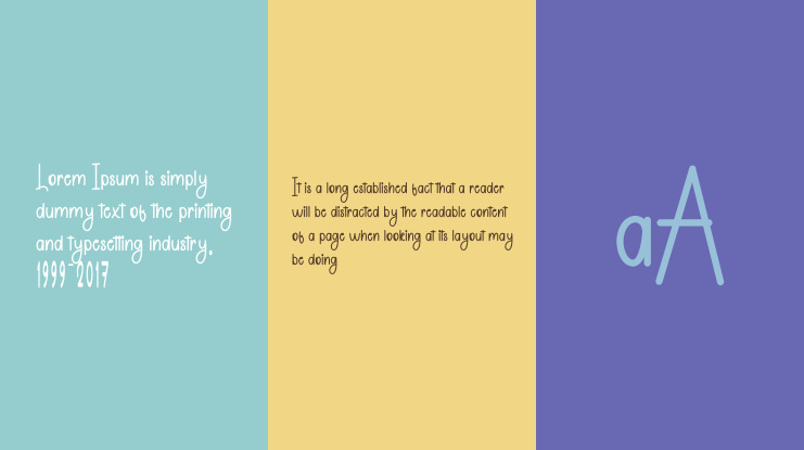 Simple Graphic Font