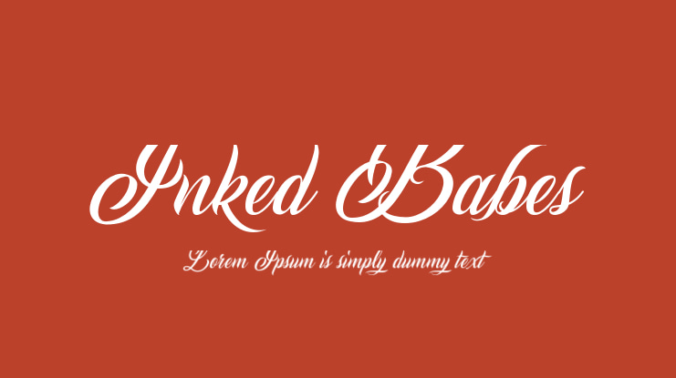 Inked Babes Font