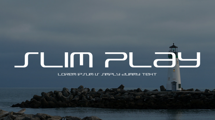 Slim Play Font