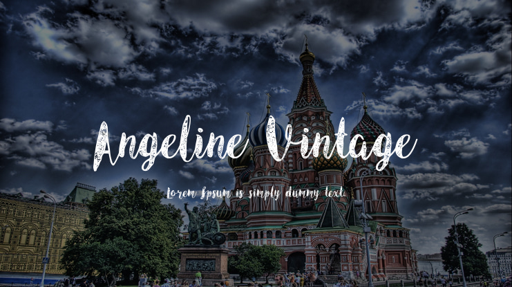 Angeline Vintage Font