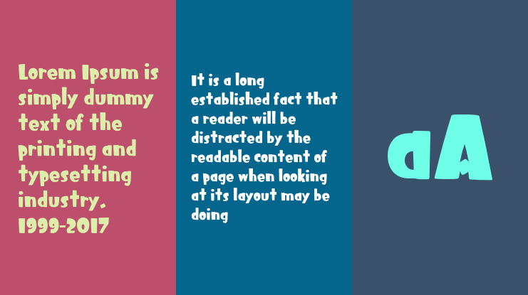 A Dream De La Danno Font