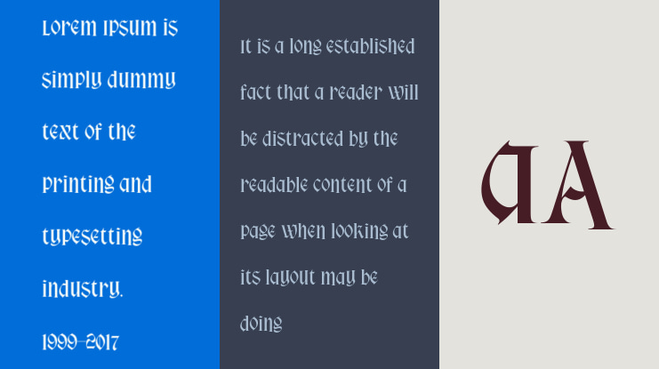 Titanic Fraktur Font
