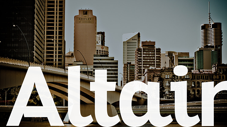 Altair Font Family