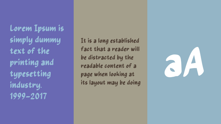 COLOUR FOX Font