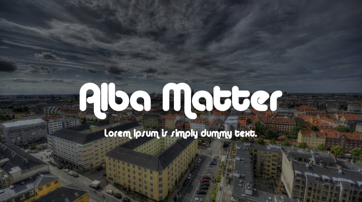 Alba Matter Font Family
