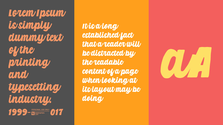 Picsue Trial Font
