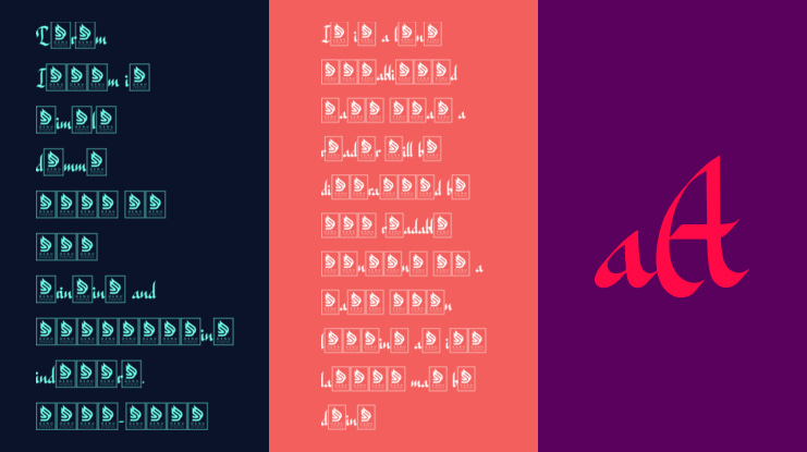 Arabian Mandala Font