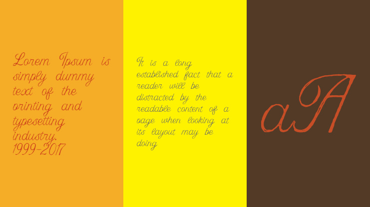 Nuances Affection Font