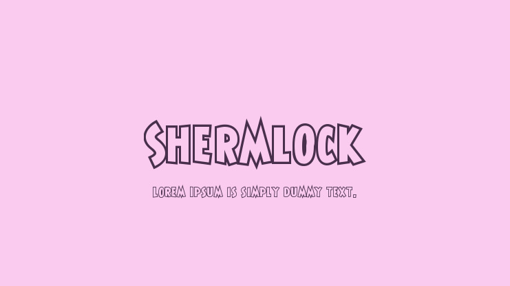 Shermlock Font Family