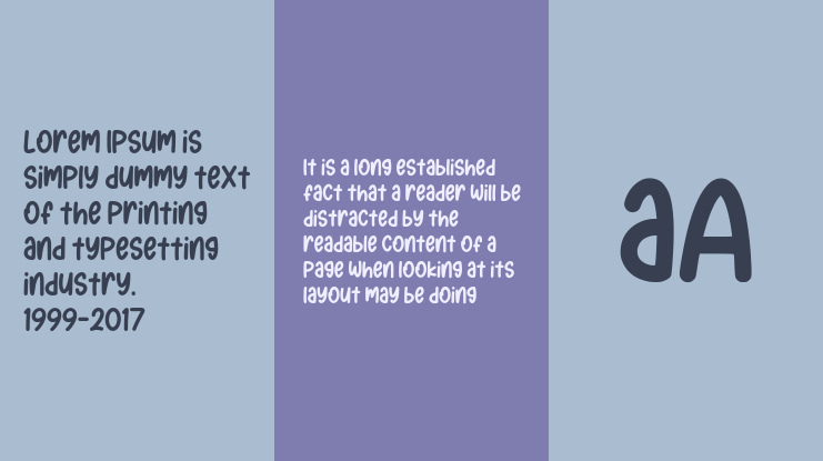 Children Sticker Font