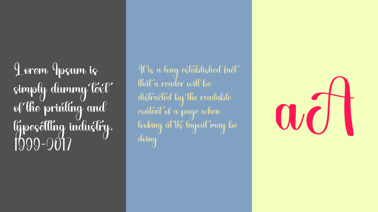 Minimalist Birthday Font