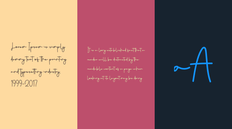 Sunday Yesterday Font