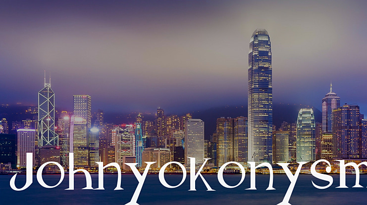 Johnyokonysm Font