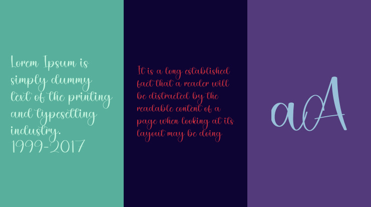 Simple Skylight Font