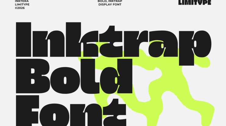Inktera Bold Inktrap Font