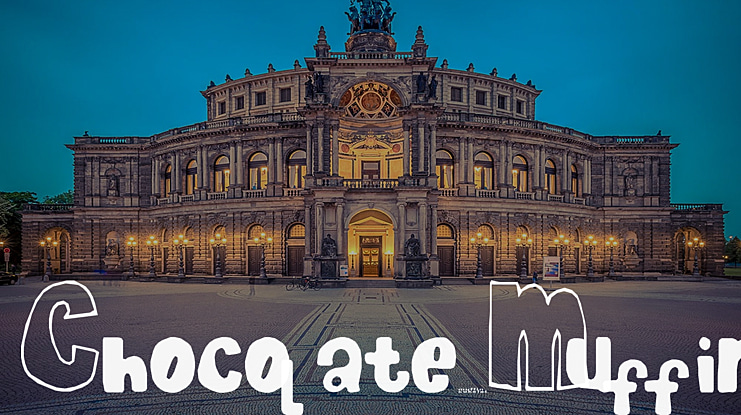 Chocolate Muffin Font