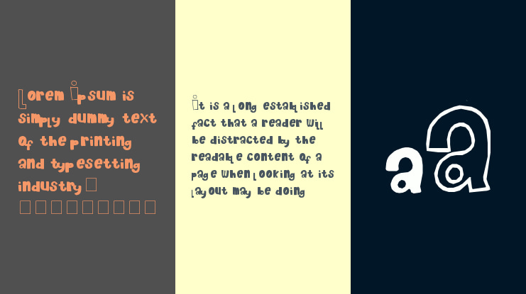 Chocolate Muffin Font