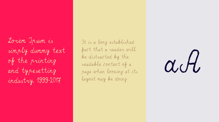 Erratic Cursive Font Family