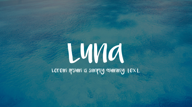 Luna Font
