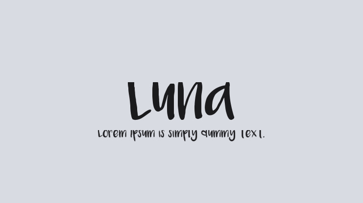 Luna Font