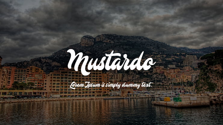 Mustardo Font